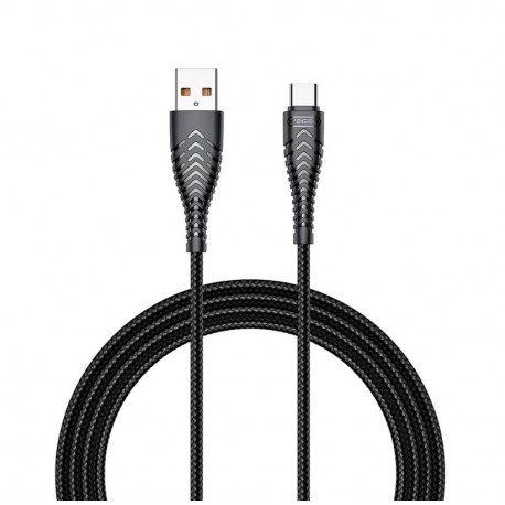 VEGER VG-V104 cable USB USB 2.0 1,2 m USB C Negro