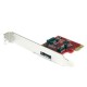 StarTech.com Tarjeta Adaptadora Controladora PCI Express PCIe 1 Puerto eSATA 1 Puerto SATA - SATA III PEXSAT31E1