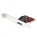 StarTech.com Tarjeta Adaptadora Controladora PCI Express PCIe 1 Puerto eSATA 1 Puerto SATA - SATA III PEXSAT31E1