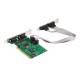 StarTech.com Tarjeta Adaptadora PCI de 4 Puertos Serie RS232 DB9 UART 16550 - Doble Voltaje PCI4S550N