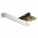 StarTech.com Tarjeta Adaptadora PCI Express PCI-E Controladora IDE PATA UDMA 133 PCIe 1 Puerto PEX2IDE