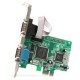 StarTech.com Tarjeta Adaptadora PCI Express PCIe 2 Puertos Serie Serial RS232 DB9 UART 16950 PEX2S950