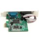 StarTech.com Tarjeta Adaptadora PCI Express PCIe 2 Puertos Serie Serial RS232 DB9 UART 16950 PEX2S950