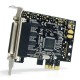 StarTech.com Tarjeta Adaptadora PCI Express PCIe de 4 Puertos Serie con Cable Multiconector RS232 Serial PEX4S553B