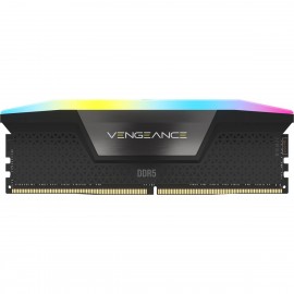 CORSAIR - Corsair Vengeance RGB CMH96GX5M2B5200C38 módulo de memoria 96 GB 2 x 48 GB DDR5 5200 MHz - cmh96gx5m2b5200c38