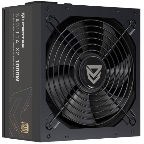 NFORTEC - Nfortec NF-PSU-SAGITTAX2-FM-1000W unidad de fuente de alimentación 20+4 pin ATX ATX - nf-psu-sagittax2-fm-1000w
