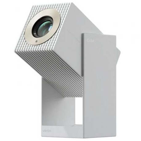 WANBO - Proyector Portátil Wanbo Cube 2 Pro/ 500 Lúmenes/ Full HD/ HDMI/ WiFi/ Blanco