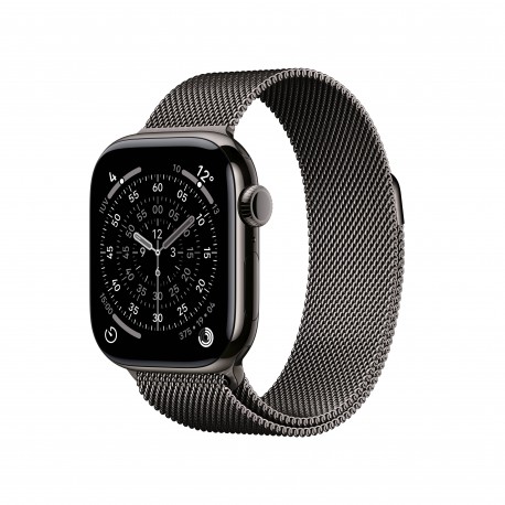 APPLE - Apple Watch Series 11 OLED 42 mm Digital 374 x 446 Pixeles Pantalla táctil 5G Titanio Wifi GPS (satélite) - mf8u4ql/a