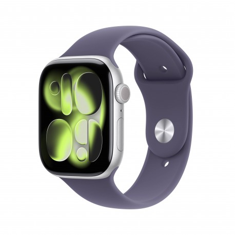 APPLE - Apple Watch Series 11 OLED 46 mm Digital 416 x 496 Pixeles Pantalla táctil Plata Wifi GPS (satélite) - mev94ql/a