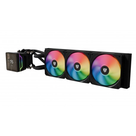 NFORTEC - Nfortec NF-SFAN-SEDNA-360-BLACK sistema de refrigeración para ordenador