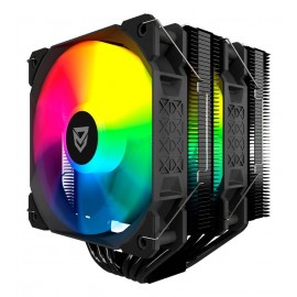 NFORTEC - Nfortec Sculptor X2 Procesador Refrigerador de aire 12 cm Negro 1 pieza(s) - nf-cpu-sculptorx2-b