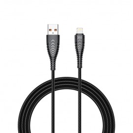 VEGER - VEGER -A/LIGHTNING 2.0 1.2M NEGRO cable USB USB 2.0 1,2 m USB C USB A - vg-v105