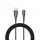 VEGER - VEGER -A/LIGHTNING 2.0 1.2M NEGRO cable USB USB 2.0 1,2 m USB C USB A - vg-v105