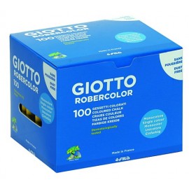 GIOTTO - TIZAS MONOC.EST.100 ROBERCOLOR AMARILLO - F539601