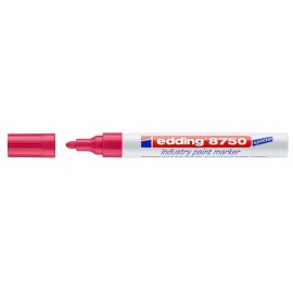EDDING - Edding 8750-2 marcador 1 pieza(s) Punto con formas Rojo - 4004764103553