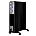 Orbegozo RN 2500 calefactor eléctrico Radiador de aceite eléctrico Interior Negro 2500 W