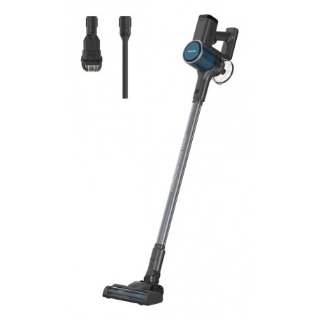 Taurus Homeland Ideal Touch Aspiradora escoba 2 en 1 Corriente alterna Secar Ciclónico Sin bolsa 0,6 L 180 W Negro, Azul 2,2 Ah