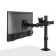 Lindy 40711 soporte para monitor 81,3 cm (32'') Escritorio Negro
