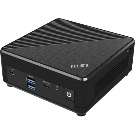 MSI Cubi N ADL-002BEU 0,69 l tamaño PC Negro N100