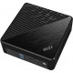 MSI Cubi N ADL-002BEU 0,69 l tamaño PC Negro N100