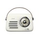 SAVIO - RADIO PORTATIL SAVIO RS-02 WHITE-BROWN - RS-02