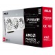 ASUS Prime -RX9070XT-O16G-WHITE AMD Radeon RX 9070 XT 16 GB GDDR6