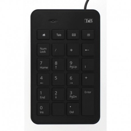 T'NB - T'nB MPV1 teclado numérico Portátil USB Negro - mpv1