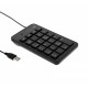 T'NB - T'nB MPV1 teclado numérico Portátil USB Negro - mpv1