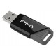 PNY Attaché X unidad flash USB 128 GB USB tipo A 3.2 Gen 1 (3.1 Gen 1) Negro