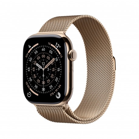 APPLE - Apple Watch Series 11 OLED 46 mm Digital 416 x 496 Pixeles Pantalla táctil 5G Titanio Wifi GPS (satélite) - mfd84ql/a