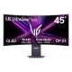 LG UltraGear pantalla para PC 114,3 cm (45'') 5120 x 2160 Pixeles 5K Ultra HD OLED Negro