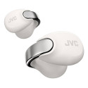 JVC HA-NP1T Auriculares True Wireless Stereo (TWS) Clip de oreja Llamadas/Música USB Tipo C Bluetooth Plata, Blanco