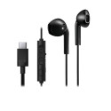 JVC HA-FR17UC Auriculares Alámbrico Dentro de oído Llamadas/Música USB Tipo C Negro