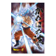 Poster 3d 58x38cm universal survival goku dragon ball super