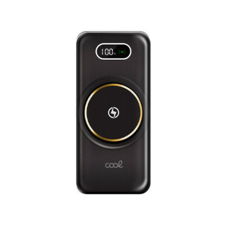 POWERBANK COOL 10000MAH+QI WIRELESS BLACK