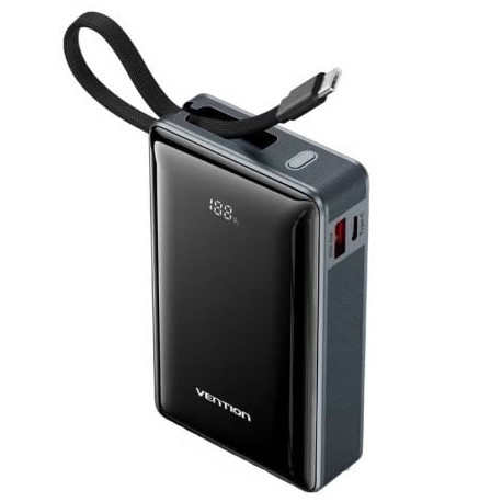 Powerbank 20000mAh Vention FKDM0/ 65W/ Gris