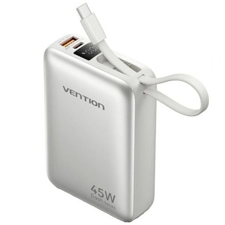 Powerbank 20000mAh Vention FHGN0/ 45W/ Beige