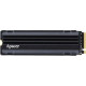 Disco SSD Apacer AS2280Q4U 512GB/ M.2 2280 PCIe Gen4/ Compatible con PS5 y PC/ con Disipador de Calor/ Full Capacity
