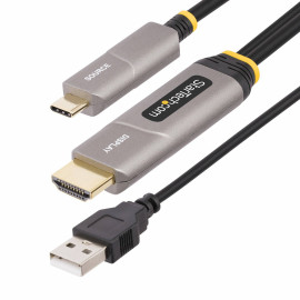 StarTech.com Cable Activo Óptico USB-C a HDMI 2.0 (AOC) de 9,15m - Conversor Adaptador