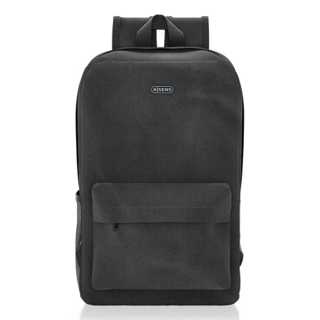 AISENS ASBG-BP080-BK maletines para portátil 39,6 cm (15.6'') Mochila Negro