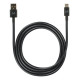 Mobilis 020013 cable USB 1 m USB A USB C Negro