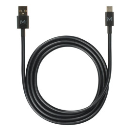 Mobilis 020013 cable USB 1 m USB A USB C Negro