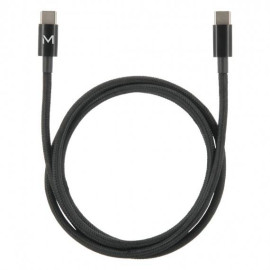 Mobilis 001388 cable USB USB 2.0 2 m USB C Negro
