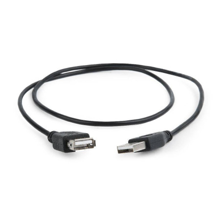 Gembird CC-USB2-AMAF-75CM/300-BK cable USB 0,75 m 2.0 USB A Negro