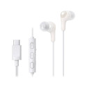 JVC HA-FR9UC Auriculares Alámbrico Dentro de oído Llamadas/Música USB Tipo C Blanco