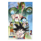 Poster 3d 38x58cm shenron and heroes dragon ball