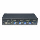 StarTech.com Switch KVM de 4 Puertos DisplayPort para Un Monitor - 4K 60Hz