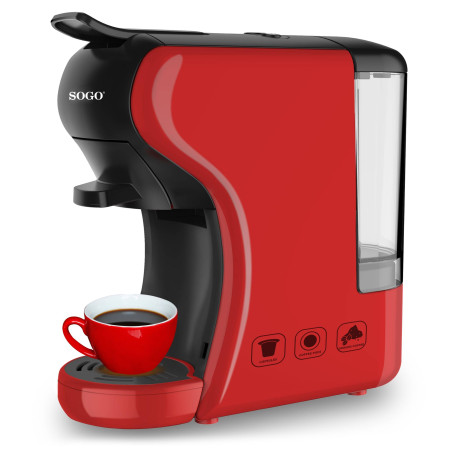 Sogo CAF-SS-5675-R cafetera eléctrica Máquina espresso 0,6 L