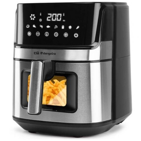 Freidora por Aire Airfryer / Sin Aceite Orbegozo FDR 6520/ 1700W/ Capacidad 6.5L
