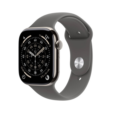 Apple Watch Series 11 OLED 42 mm Digital 374 x 446 Pixeles Pantalla táctil 5G Titanio Wifi GPS (satélite)